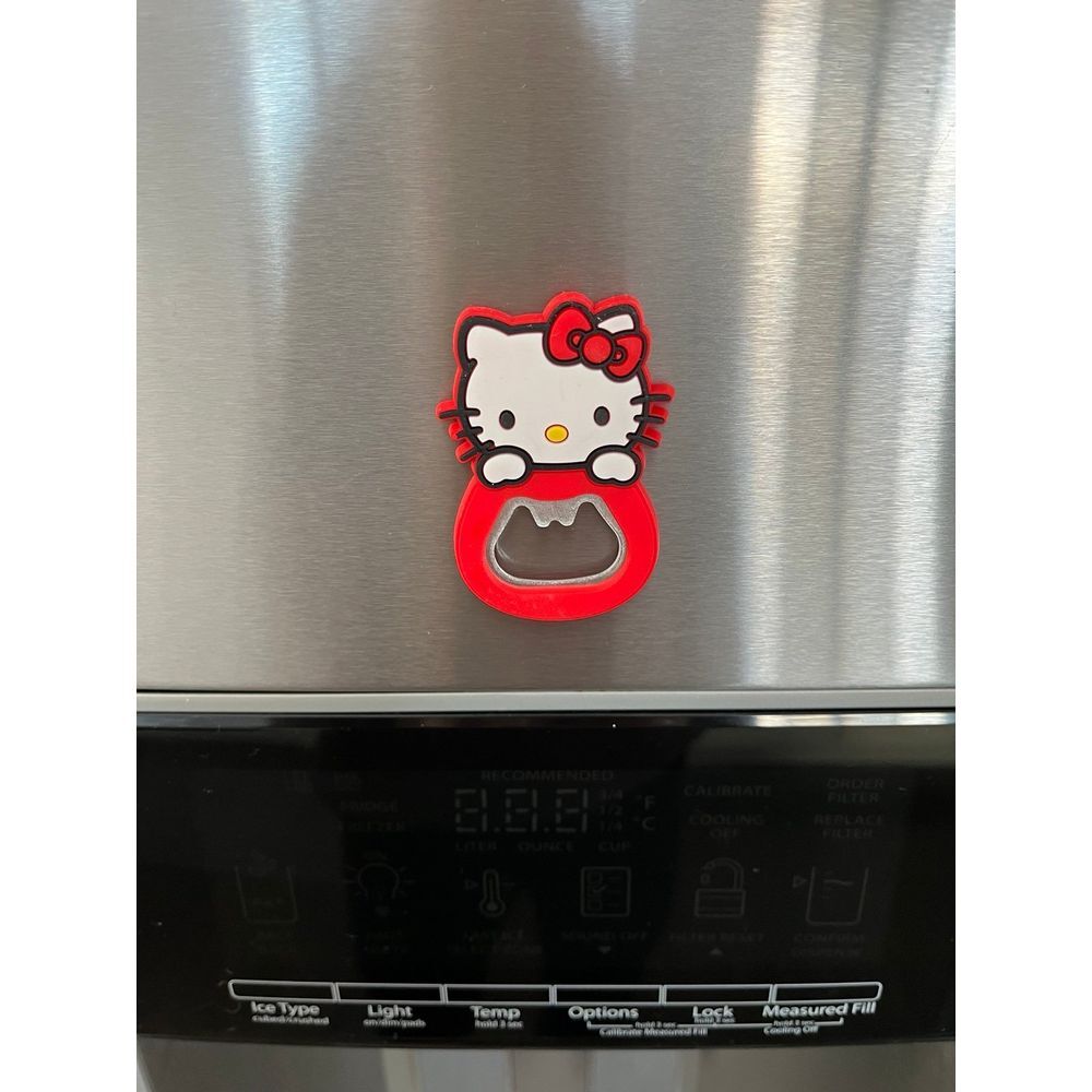 NEW! Hello Kitty silicone red beer bottle opener‎